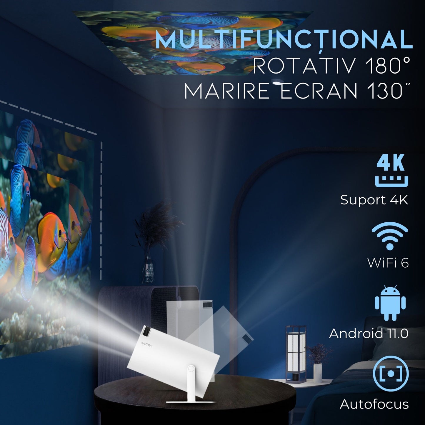 Sirea - proiector 4K