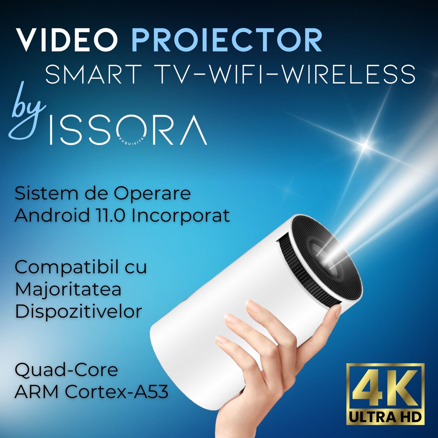 Sirea - proiector 4K